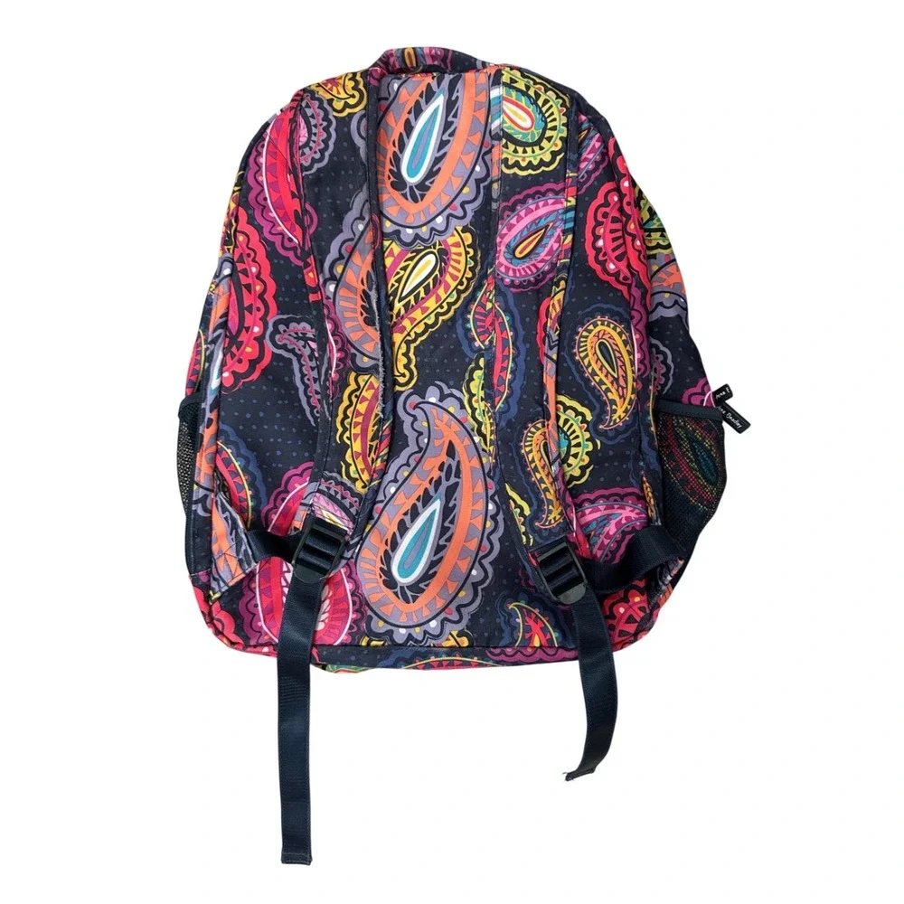 Vera Bradley Sun Valley Paisley Backpack Multi Color Campus School Bag